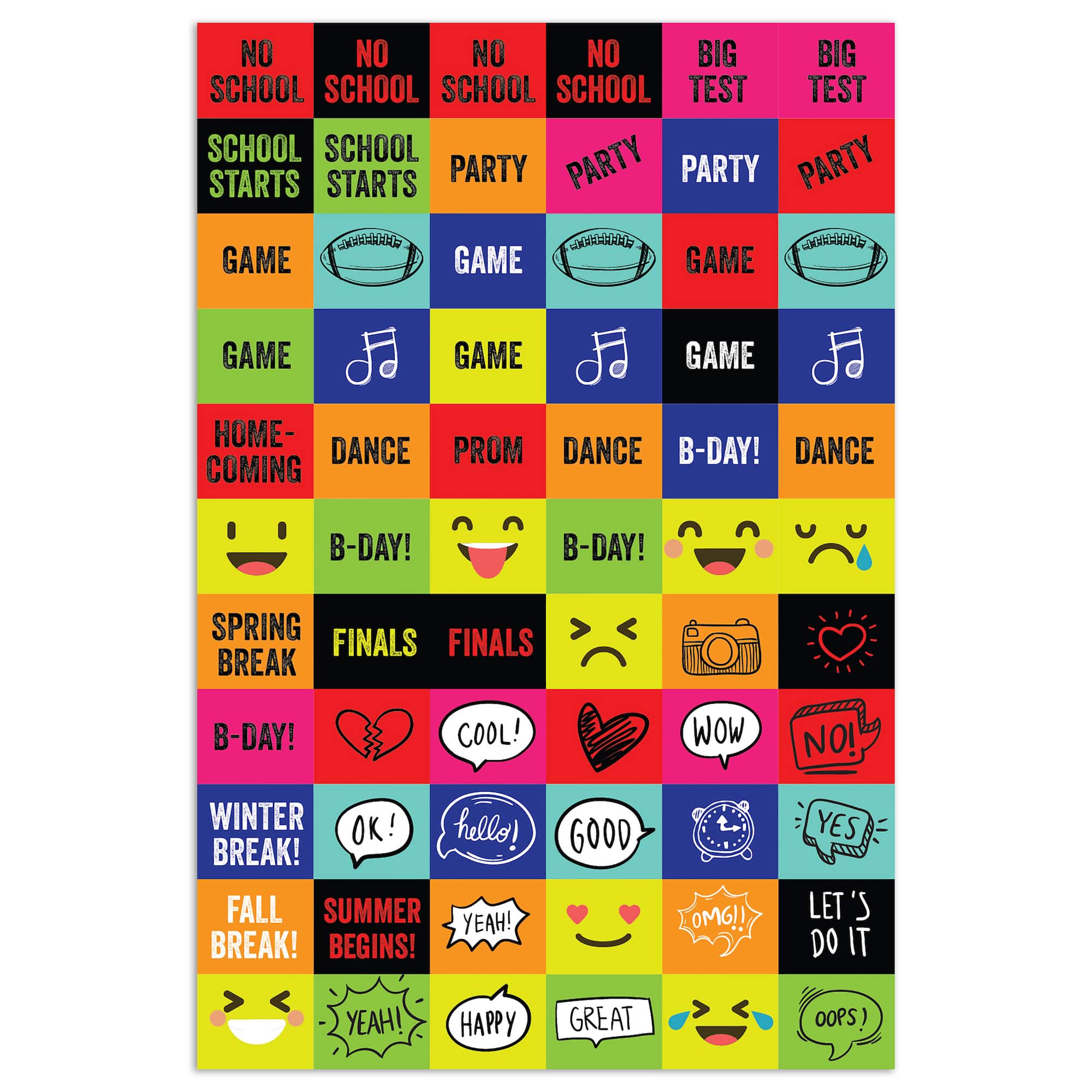 TF Publishing My Year Book Undated Memory Wall Calendar
